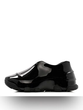Givenchy Rubber Monumental Mallow Low Slip On Sneakers Shiny Gloss Sz 35